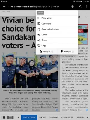 The Borneo Post android App screenshot 3